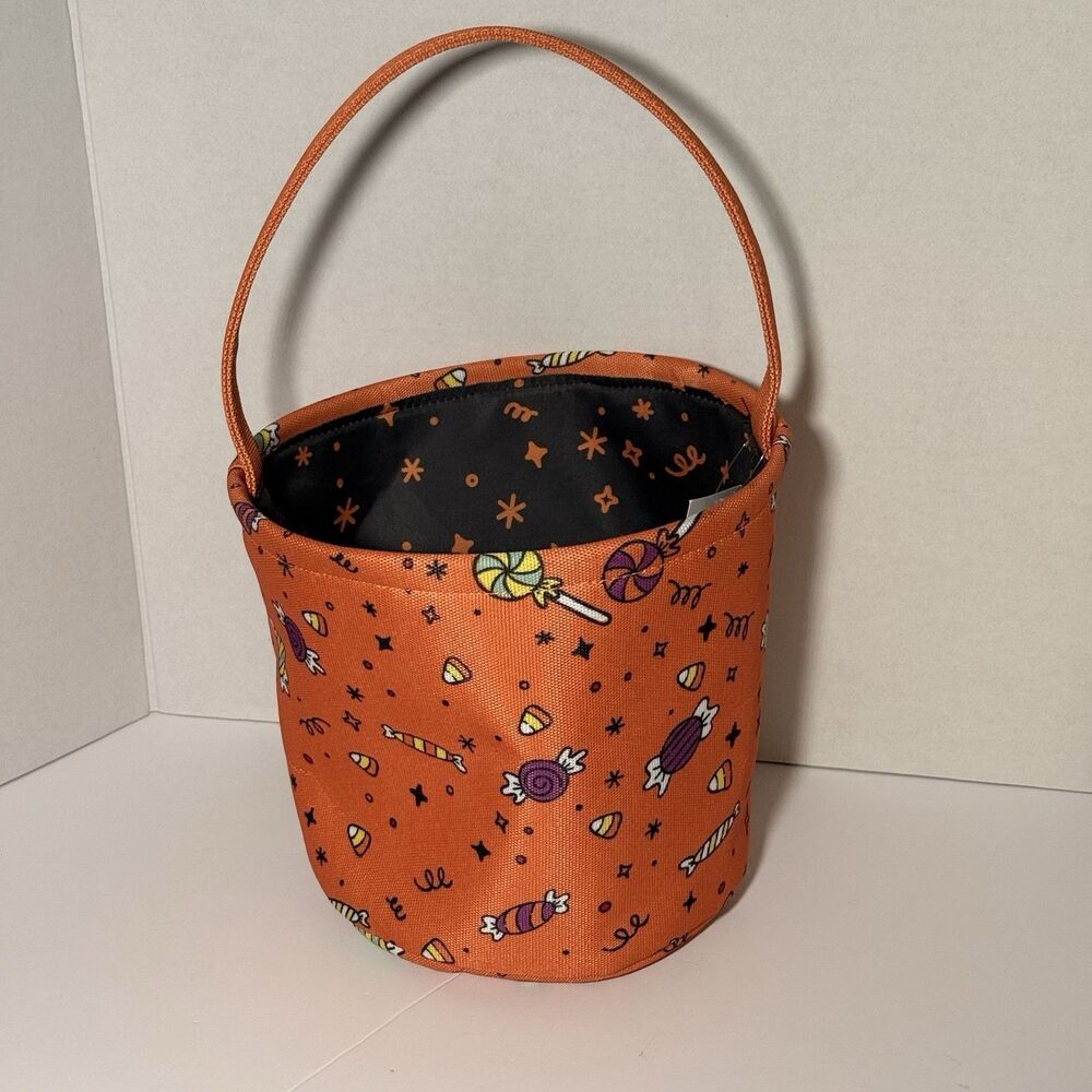 Brand New Halloween Canvas Basket